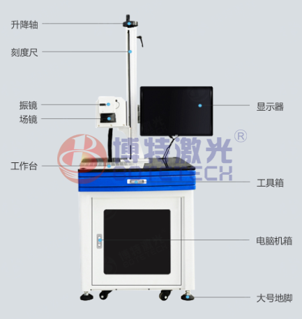 電子元器件激光打標機 電子元器件激光打標機