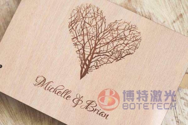 非金屬木制品二維碼激光打標(biāo)機雕刻效果展示